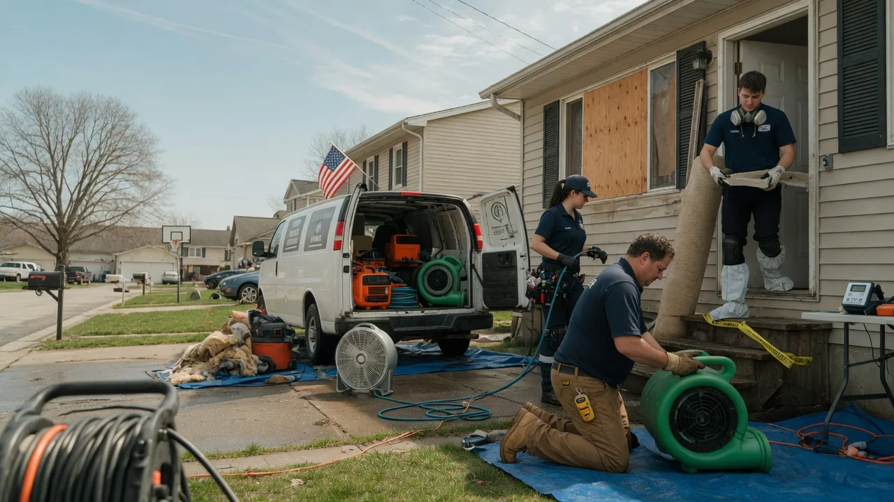 Water Damage Restoration in Midland, OH near me